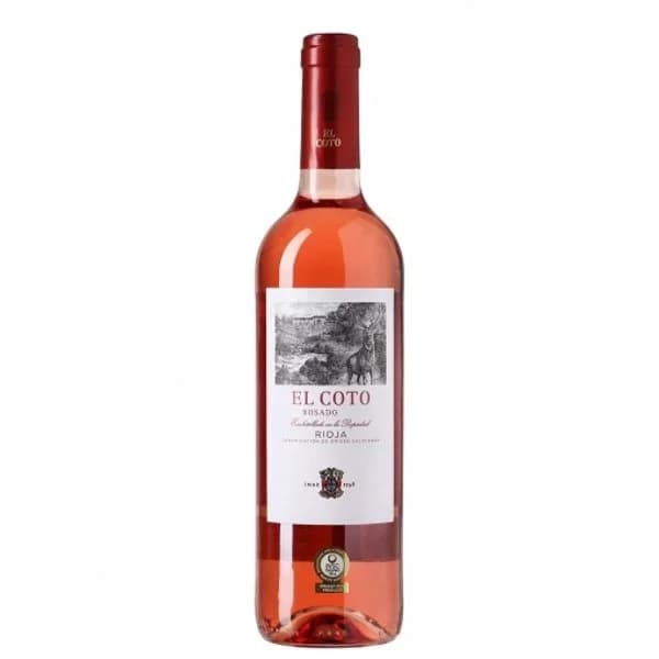 Vino Rosado D.O. Rioja EL COTO, botella 75 cl - 0.75 l - Imagen del producto en Findit