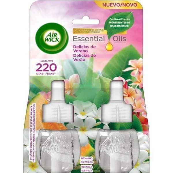 Ambientador eléctrico delicias AIR WICK, recambio 2 uds - 2 ud - Imagen del producto en Findit