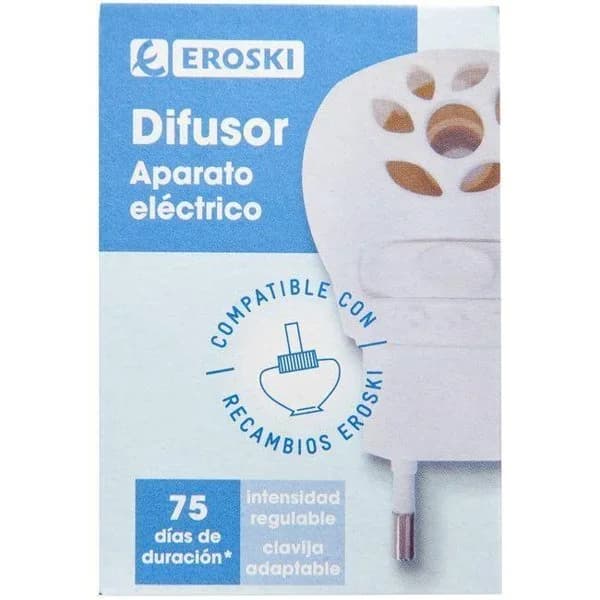 Ambientador eléctrico EROSKI, aparato 1 ud - 1 ud - Imagen del producto en Findit