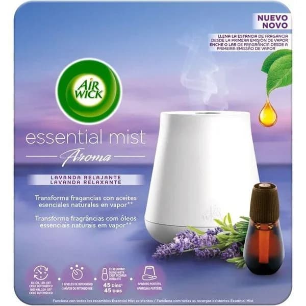 Ambientador automático lavanda AIR WICK MIST, aparato + recambio - 1 ud - Imagen del producto en Findit