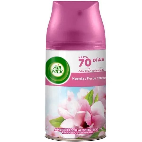 Ambientador automático Freshmatic fragancia flores de cerezo de Asia recambio Air Wick 1 ud. - 1 ud - Imagen del producto en Findit