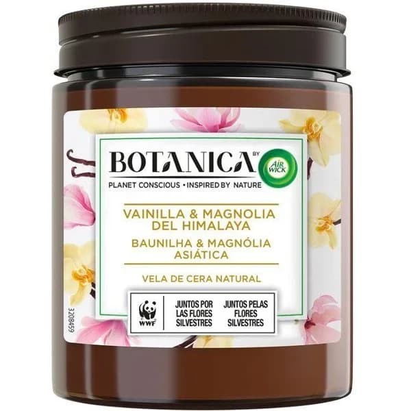 Vela olor vainilla BOTANICA, 1 ud, 120 g - 0.12 kg - Imagen del producto en Findit