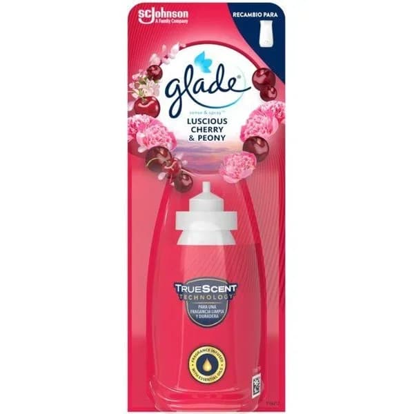 Ambientador automático peonia y cereza GLADE S&S, recambio 1 ud - 1 ud - Imagen del producto en Findit