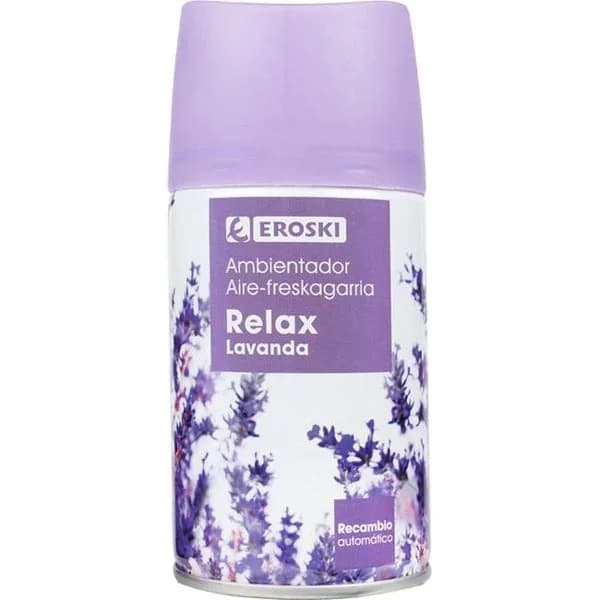 Ambientador automático relax EROSKI, recambio 1 ud - 1 ud - Imagen del producto en Findit