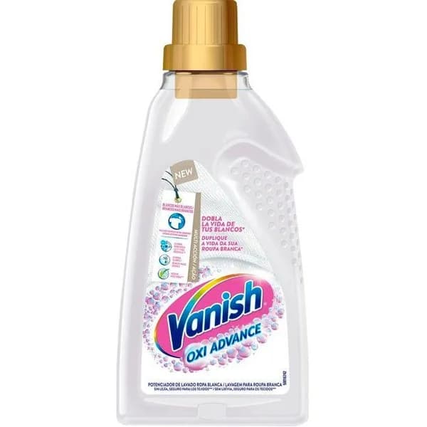 Potenciador de lavado quitamanchas para ropa blanca en gel sin lejía Oxi Advanced Vanish 1500 ml. - 1.5 l - Imagen del producto en Findit