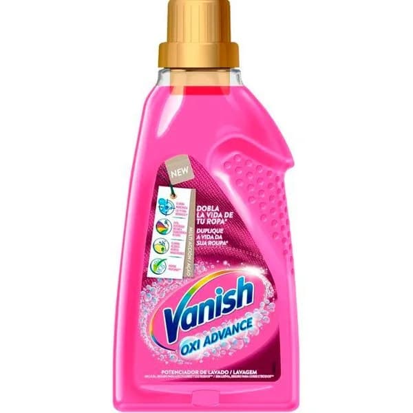 Potenciador de lavado quitamanchas para ropa en gel sin lejía Oxi Advance Vanish 1500 ml. - 1.5 l - Imagen del producto en Findit