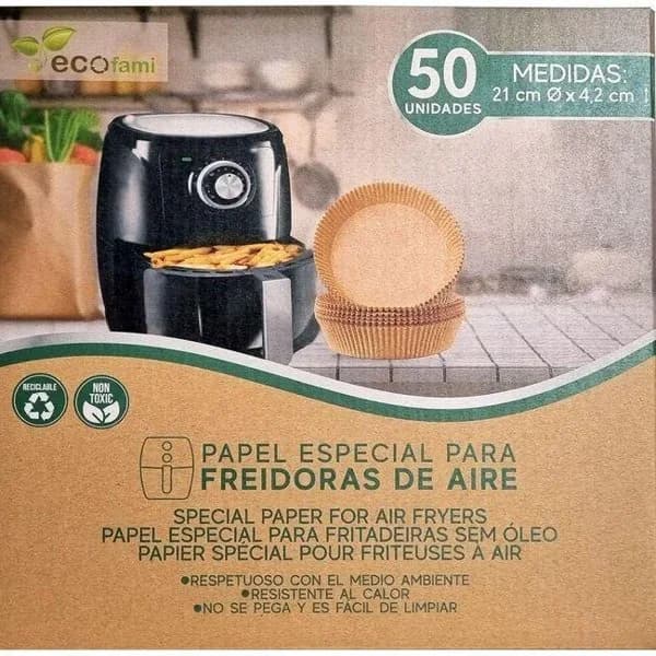 Molde especial para freidora de aire FAMI, paquete 50 uds - 50 ud - Imagen del producto en Findit