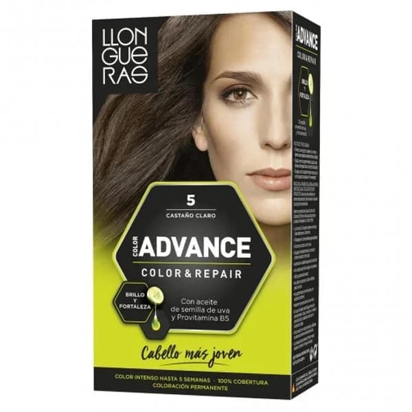 Tinte cabello castaño claro 5 - 1 ud - Imagen del producto en Findit