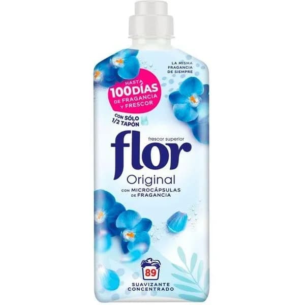 Suavizante Concentrado Flor Azul 89 dosis - 99.75 ud - Imagen del producto en Findit