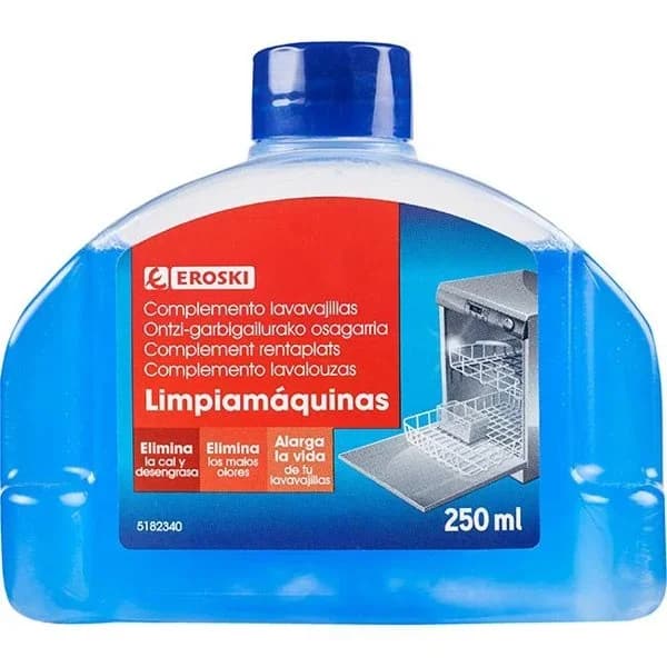 Limpia lavavajillas EROSKI, bote 250 ml - 0.25 l - Imagen del producto en Findit