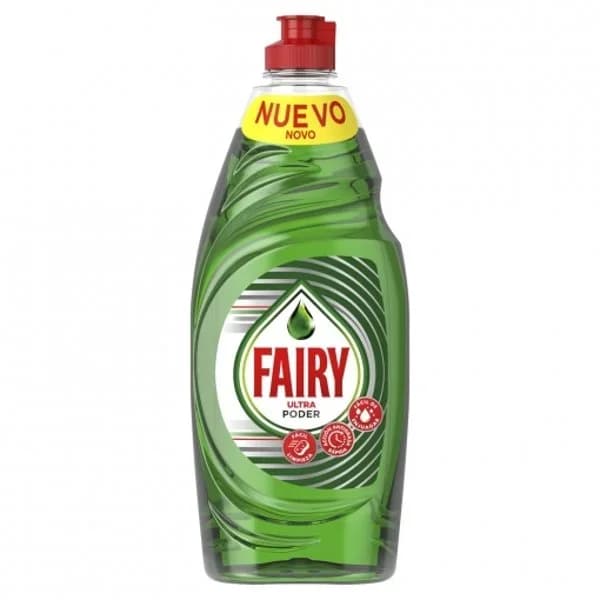 Lavavajillas a mano ultra poder FAIRY, botella 650 ml - 0.65 l - Imagen del producto en Findit
