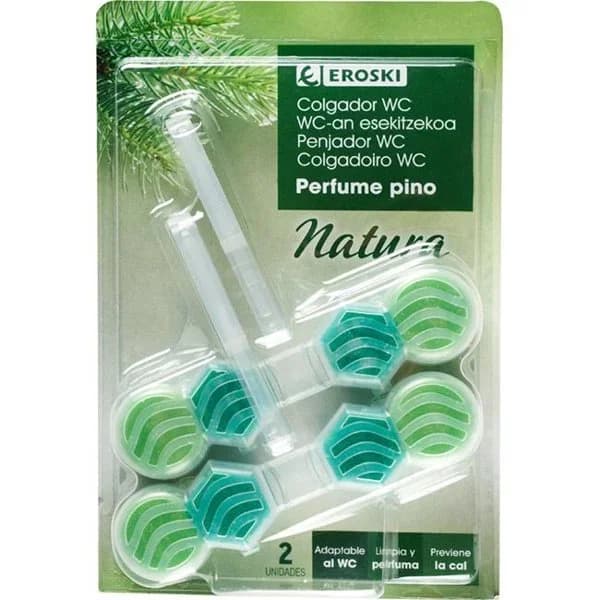 Colgador WC multi natura duplo EROSKI, pack 2 uds - 2 ud - Imagen del producto en Findit