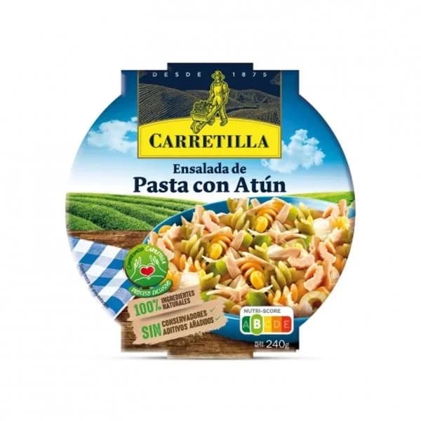 Ensalada de pasta con atún 240 g - 0.24 kg - Imagen del producto en Findit