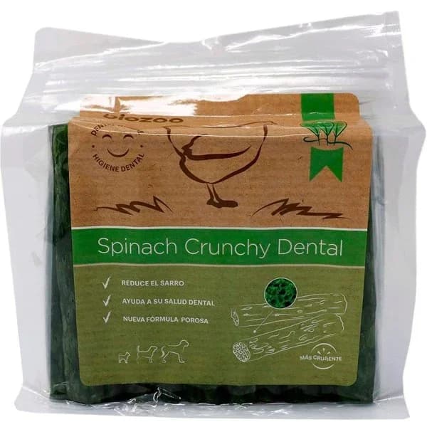 Dental crujiente espinaca BIOZOO, bolsa 1 ud - 1 ud - Imagen del producto en Findit