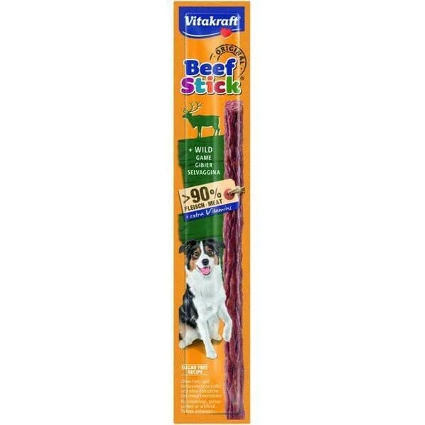 Beef Stick para perro de caza VITAKFRAFT, pack 1 ud - 1 ud - Imagen del producto en Findit