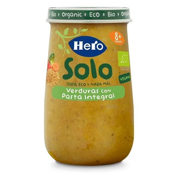 Potito Solo Verduras y Pasta Integral 190G - 0.19 kg - Imagen del producto en Findit