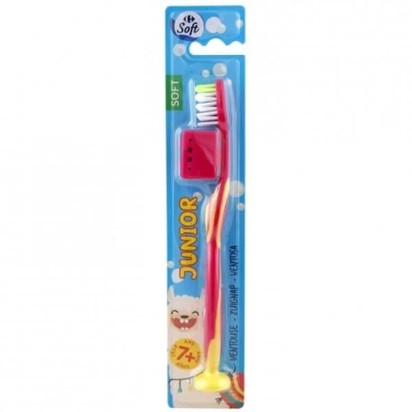 Cepillo de dientes infantil +7 años Carrefour Soft 1 ud. - 1 ud - Imagen del producto en Findit