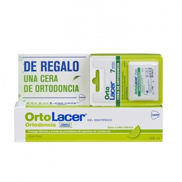 Dentífrico ortodoncia lima fresca Ortolacer 125 ml. - 0.13 l - Imagen del producto en Findit