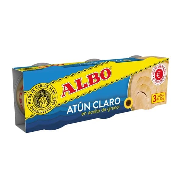 Atún Claro en Aceite Vegetal 3 x 65G - 0.17 kg - Imagen del producto en Findit