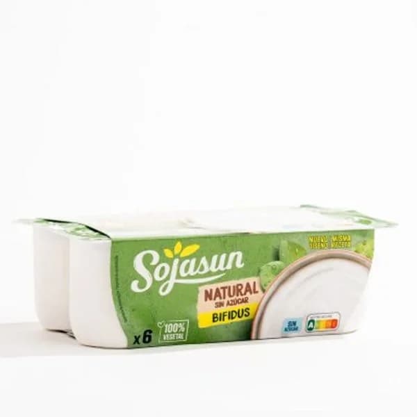Yogur bífidus natural 6x100 g - 0.6 kg - Imagen del producto en Findit