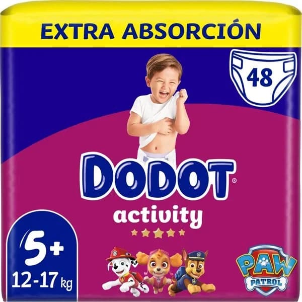 Pañal T-5 (12-17Kg) Extra - 48 ud - Imagen del producto en Findit