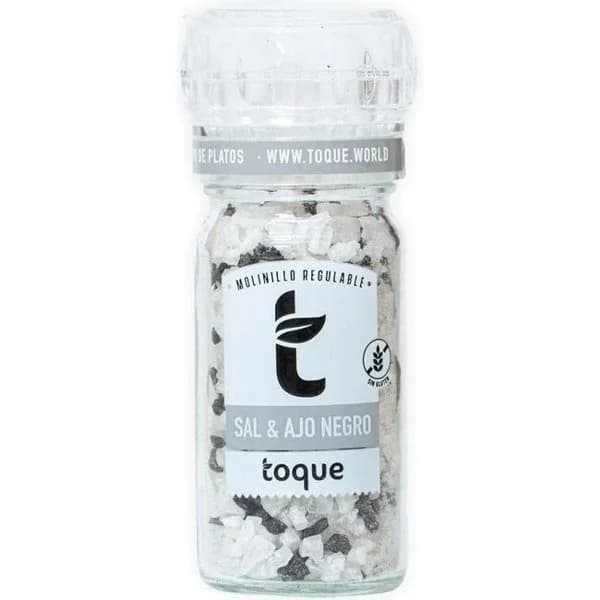 Molinillo de sal al ajo negro TOQUE, frasco 75 g - 0.08 kg - Imagen del producto en Findit