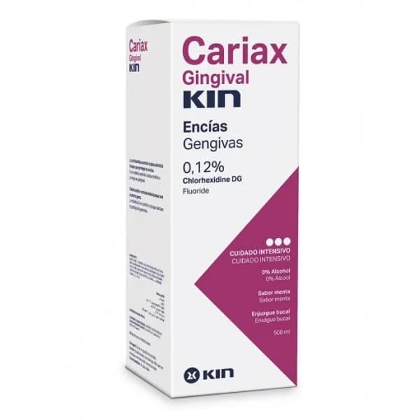 Enjuague bucal Gingival CARIAX, botella 500 ml - 0.5 l - Imagen del producto en Findit