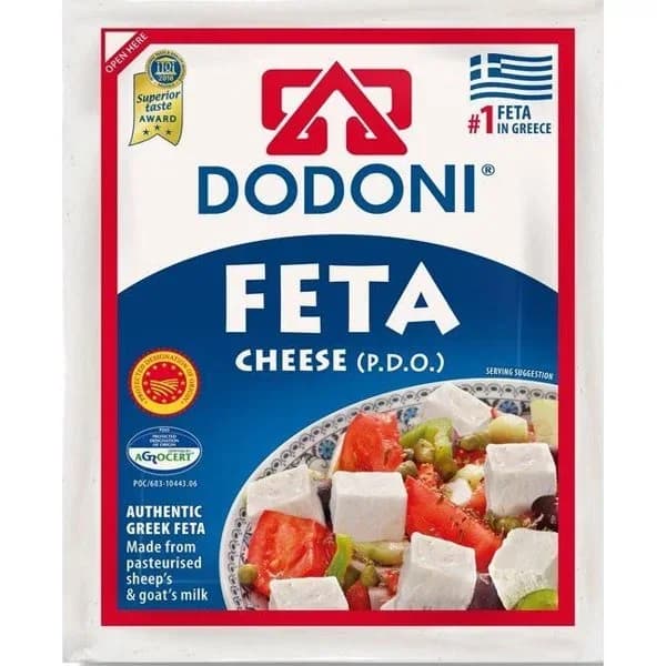 Queso Feta porción DOP DODONI, bloque 150 g - 0.15 kg - Imagen del producto en Findit