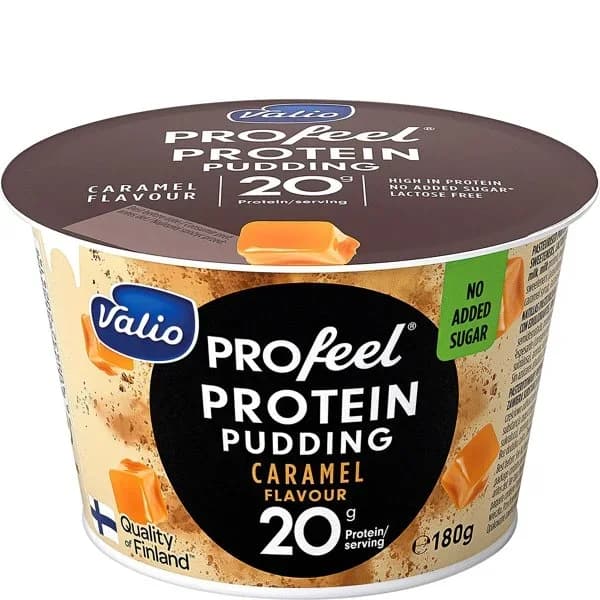 Natilla de caramelo alta en proteínas Valio Profeel Protein sin lactosa 180 g. - 0.18 kg - Imagen del producto en Findit