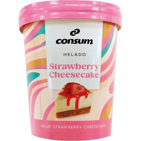 Tarrina Stawberry Cheesecake - 0.35 kg - Imagen del producto en Findit