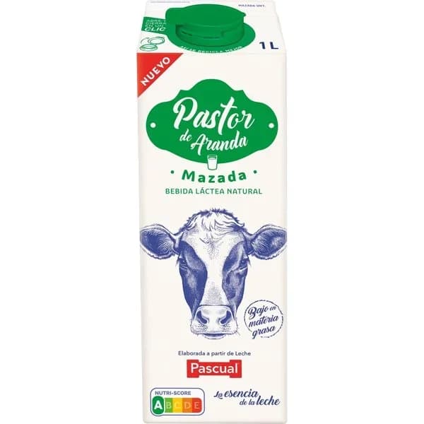 Mazada bebida láctea natural Pastor de Aranda Pascual brik 1 l. - 1 l - Imagen del producto en Findit