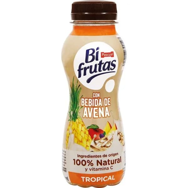 Zumo de frutas con avena Bifrutas sin azúcar añadido 240 ml. - 0.24 l - Imagen del producto en Findit