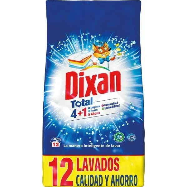 Detergente en polvo 12 lavados - 12.14 ud - Imagen del producto en Findit