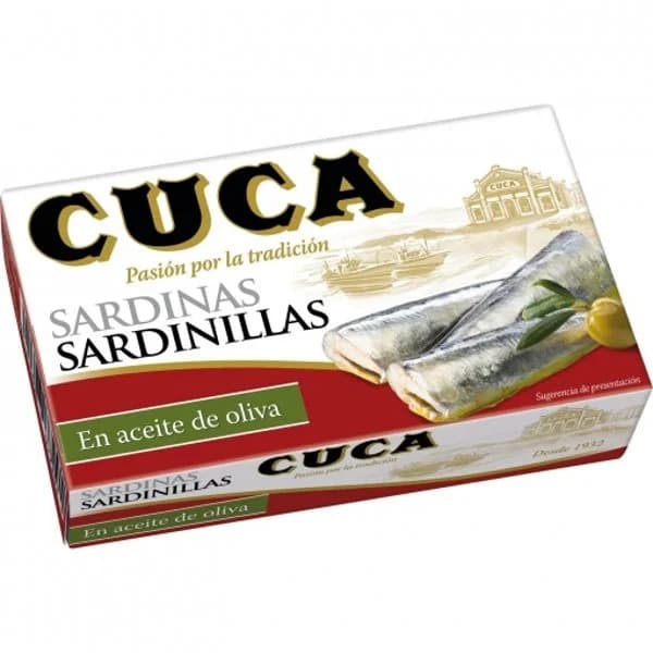 Sardinilla en aceite de oliva 90 g - 0.09 kg - Imagen del producto en Findit