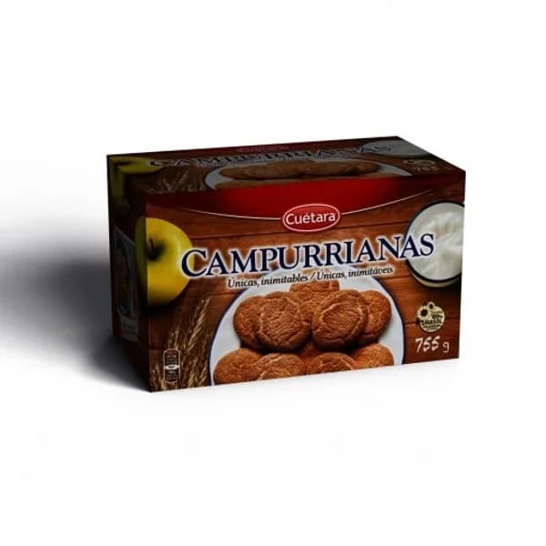 Galleta Campurriana CUÉTARA, caja 755 g - 0.8 kg - Imagen del producto en Findit