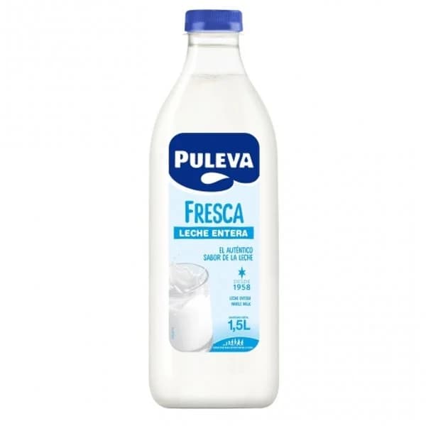 Leche Fresca Entera Botella - 1.5 l - Imagen del producto en Findit