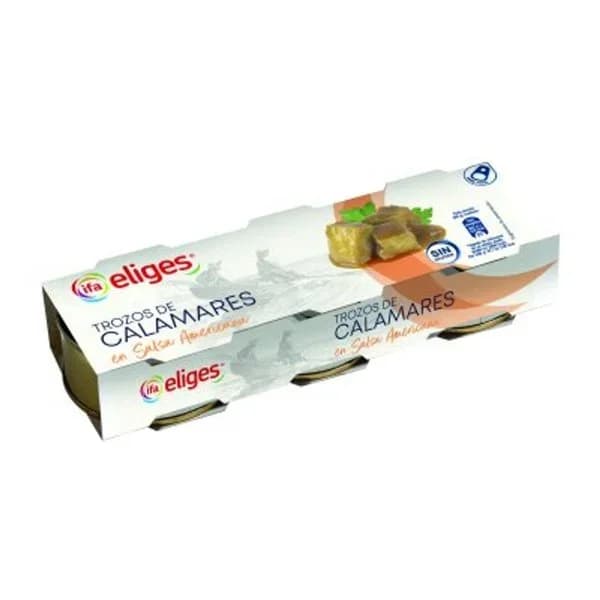 Calamares a la americana 3x80 g - 0.16 kg - Imagen del producto en Findit
