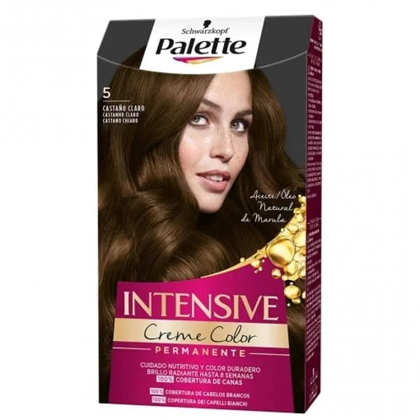 Tinte castaño claro nº5 Palette Intensive caja 1 unidad - 1 ud - Imagen del producto en Findit