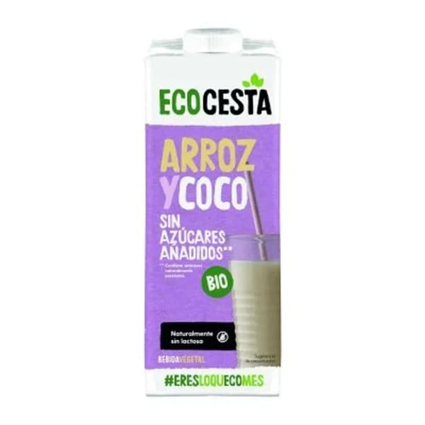Bebida de arroz y coco ecológica 1 l - 1 l - Imagen del producto en Findit