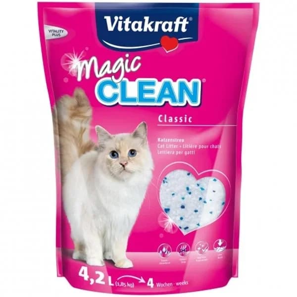 Perlas gel silice para gato VITAKRAFT, bolsa 4,2 litros - 4.2 l - Imagen del producto en Findit