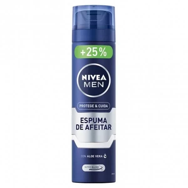 Espuma de afeitar piel sensible GILLETTE, spray 200 ml - 0.2 l - Imagen del producto en Findit