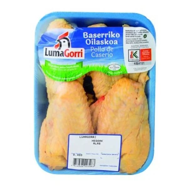 Alas de pollo bandeja (400 g aprox) - 1 ud - Imagen del producto en Findit