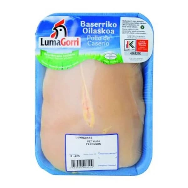 Pechuga de pollo bandeja (400 g aprox) - 1 kg - Imagen del producto en Findit