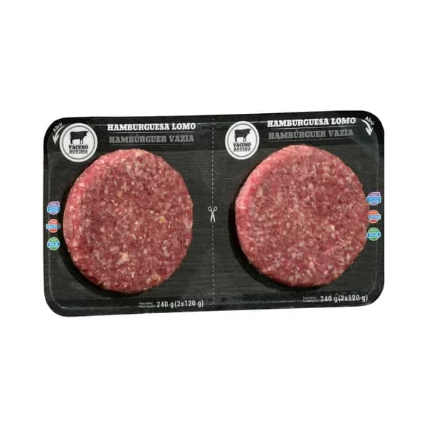 Hamburguesa de lomo de vacuno - 0.24 kg - Imagen del producto en Findit