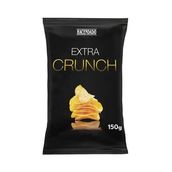Patatas fritas extra crujientes Hacendado - 0.15 kg - Imagen del producto en Findit