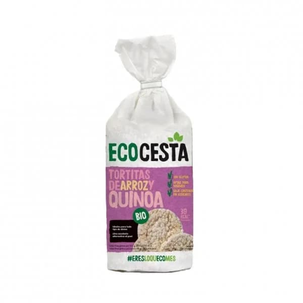 Tortitas ecológicas de arroz y quinoa 120 g - 0.12 ud - Imagen del producto en Findit