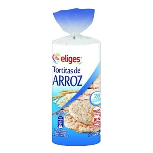Tortitas de arroz 130 g - 0.13 kg - Imagen del producto en Findit