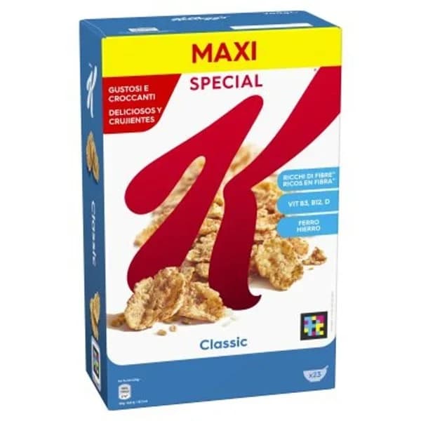 Cereales Special K classic Kellogg´s 700 g. - 0.7 kg - Imagen del producto en Findit