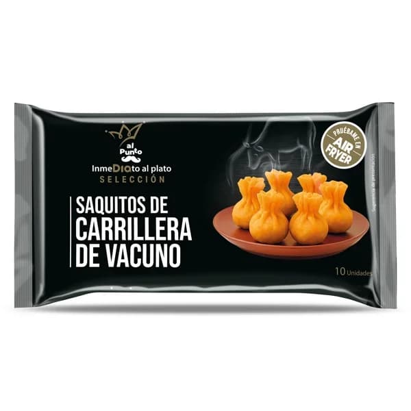 Saquitos de carrillera de vacuno Al Punto Dia bolsa 150 g - 0.15 kg - Imagen del producto en Findit