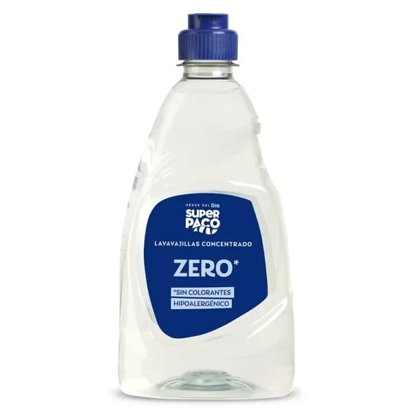 Lavavajillas a mano concentrado zero Super Paco de Dia botella 500 ml - 0.5 l - Imagen del producto en Findit